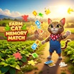 Farm Cat Memory Match